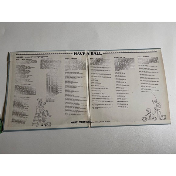 Have a Ball / Get Hoppin' Jill Gallina LP Kimbo Jenson VG+ - Picture 4 of 13